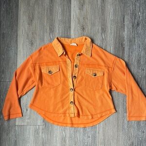 New In Boxy Button Down